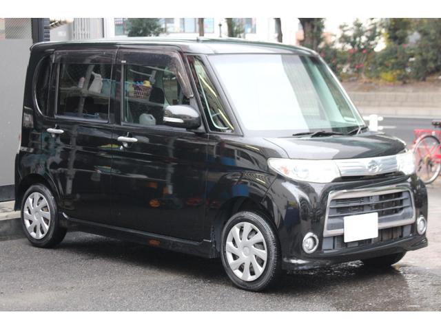 タント カスタムＸ　検査１０年１月／ナビ／ＴＶ／片側電動スライドドア／タイミングチェーン車両（4枚目）