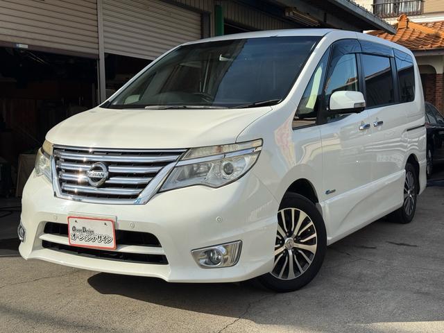 セレナ ハイウェイスターＳ－ＨＶアドバンスドセーフティパック　車検整備付き　フロントカメラ　３列　衝突軽減Ｂ　パワーステアリング　フルフラット　オートクルーズ　盗難防止装置　スマートキー　キーフリー　寒冷地仕様　アイドリングストップ　ＡＢＳ　サイドカメラ　ＰＷ（2枚目）