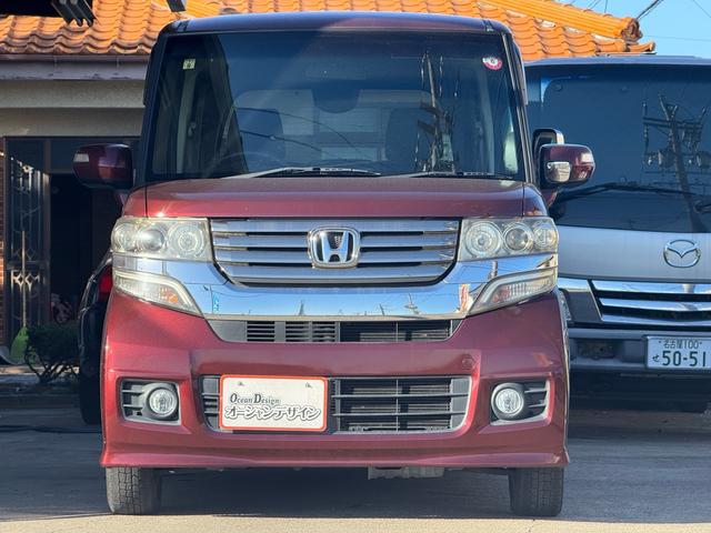 Ｎ－ＢＯＸカスタム Ｇ・Ｌパッケージ　車検整備付き　アイドリングストップ車　スマキ－　フロントベンチシート　パワーウィンドウ　盗難防止システム　オートエアコン　パワステ　キーレスエントリー　両席エアバック　横滑り防止　運転席エアバック（6枚目）