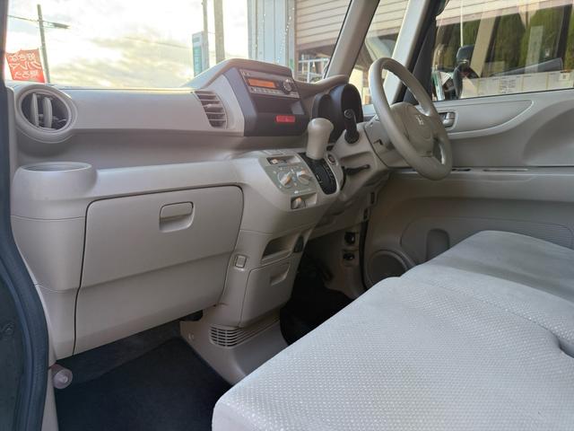 Ｎ－ＢＯＸ Ｇ　車検整備付き　スマキ－　ＡＵＴＯエアコン　イモビライザー　フロントベンチシート　ＷエアＢ　エアＢ　キーフリーシステム　衝突安全ボディ　ＰＷ　横滑防止　ＡＢＳ　パワーステアリング　アイドリングストップ車（24枚目）