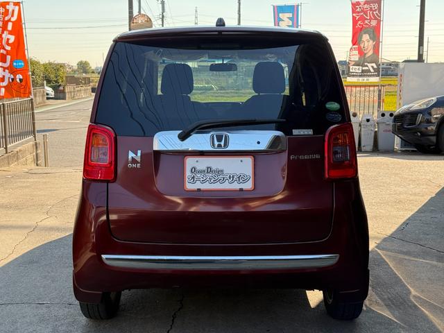 Ｎ－ＯＮＥ プレミアム・Ｌパッケージ　車検整備付き　ＥＣＯＮモード　両席エアバック　フルオートエアコン　スマートキ－　セキュリティー　エアバック　キーレス　パワーウインド　衝突安全ボディ　横滑防止装置　ＡＢＳ　サイドカーテンエアバック（14枚目）