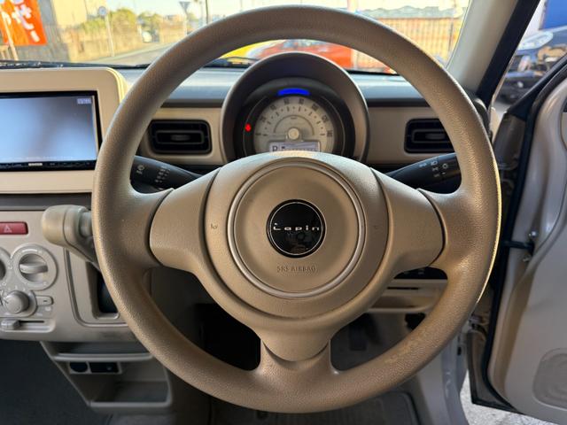 アルトラパン L 車検R9/8 前後誤発進抑制 シートヒーター付 横滑り防止装置付き エネチャージ 運転席助手席エアバッグ プッシュスタートスマートキー イモビライザー フルフラット キーレスエントリーシステム PW(19枚目)