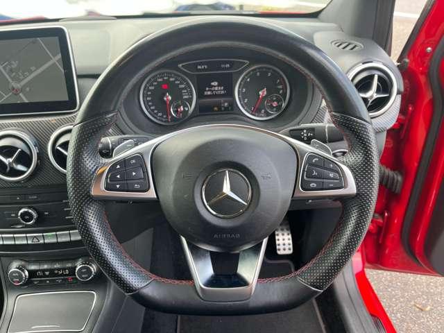 Bクラス B180 スポーツ ETC バックカメラ ナビ クリアランスソナー オートクルーズコントロール アルミホイール オートライト パワーシート スマートキー 電動格納ミラー AT 盗難防止システム ABS CD エアコン(3枚目)