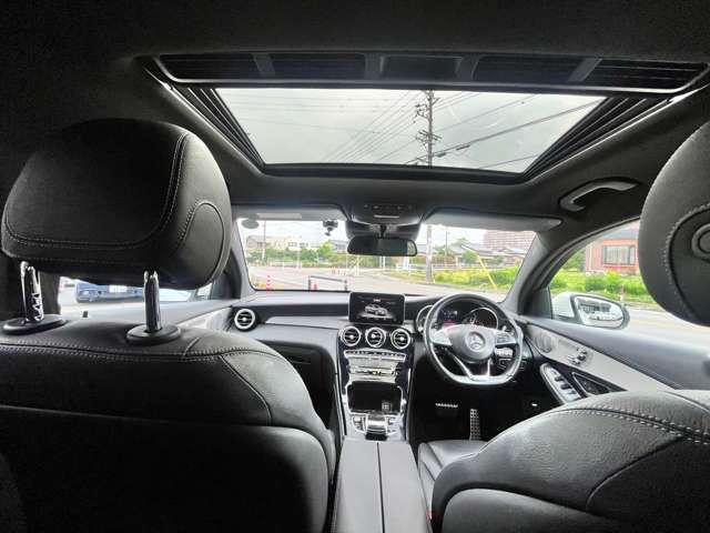 ＧＬＣ ＧＬＣ２２０ｄ　４マチック　クーペスポーツ　４ＷＤ　ＥＴＣ　全周囲カメラ　クリアランスソナー　オートクルーズコントロール　レーンアシスト　パワーシート　衝突被害軽減システム　サンルーフ　オートライト　ＬＥＤヘッドランプ　電動リアゲート（2枚目）