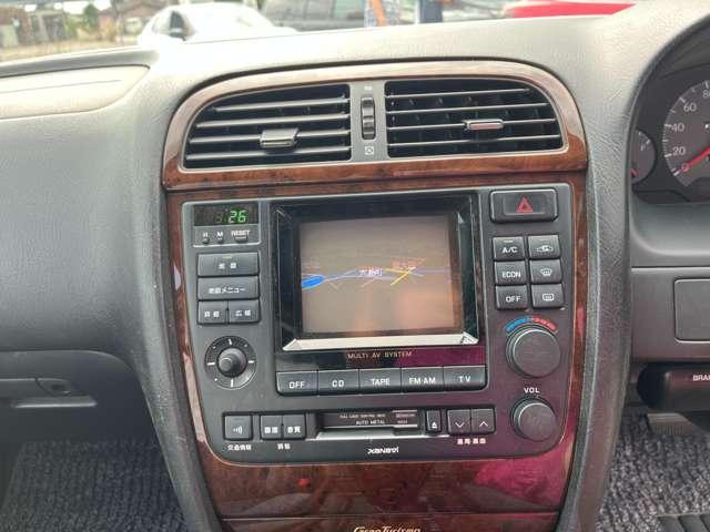 グロリア グランツーリスモSV アルミホイール AT 電動格納ミラー CD カセット エアコン パワーステアリング パワーウィンドウ(4枚目)