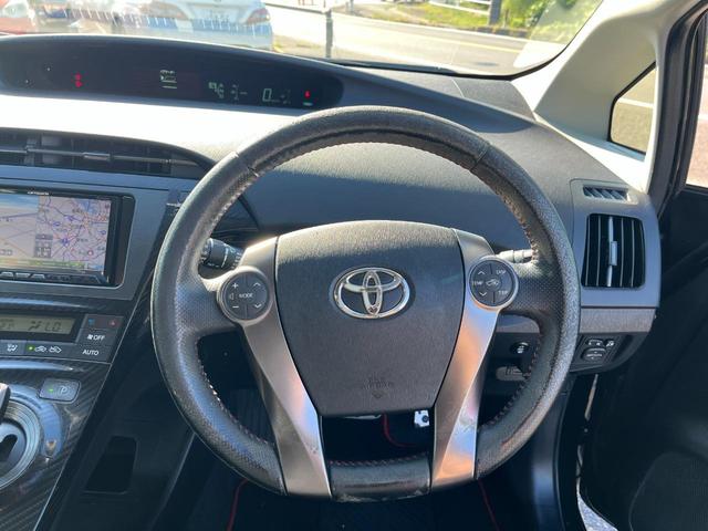 プリウス Ｓツーリングセレクション・Ｇ’ｓ　ＥＴＣ　バックカメラ　ナビ　アルミホイール　オートライト　ＨＩＤ　ＣＶＴ　スマートキー　電動格納ミラー　盗難防止システム　パワーシート　衝突安全ボディ　ＡＢＳ　エアコン　パワーステアリング（31枚目）