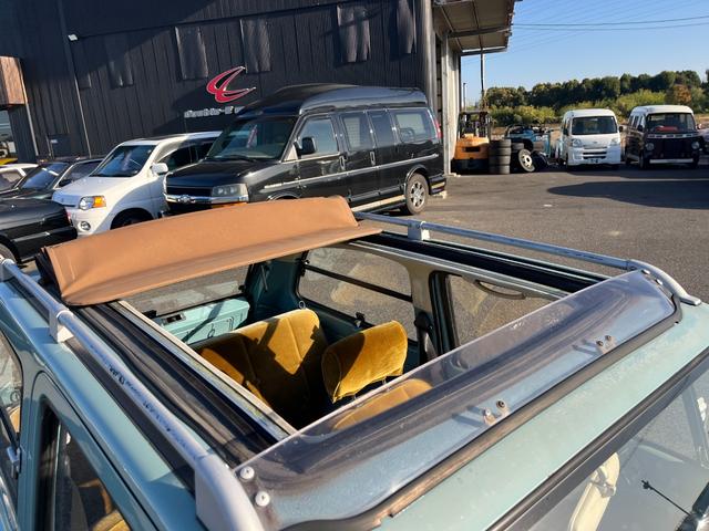 パオ キャンバストップ ETC AT ルーフレール(5枚目)