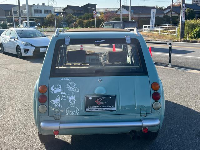 パオ キャンバストップ ETC AT ルーフレール(10枚目)