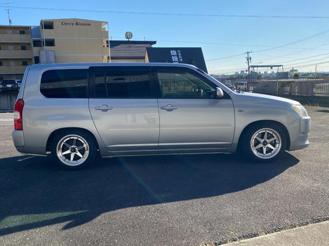 サクシード 　車高調　社外ＡＷ　ナビ＆ＴＶ　バックカメラ　ＥＴＣ　ドラレコ　ＰＷ　キーレス（3枚目）