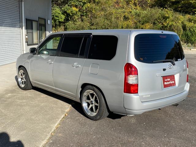 サクシード 　車高調　社外ＡＷ　ナビ＆ＴＶ　バックカメラ　ＥＴＣ　ドラレコ　ＰＷ　キーレス（4枚目）