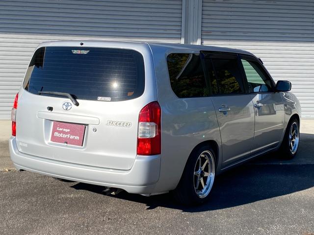 サクシード 　車高調　社外ＡＷ　ナビ＆ＴＶ　バックカメラ　ＥＴＣ　ドラレコ　ＰＷ　キーレス（6枚目）