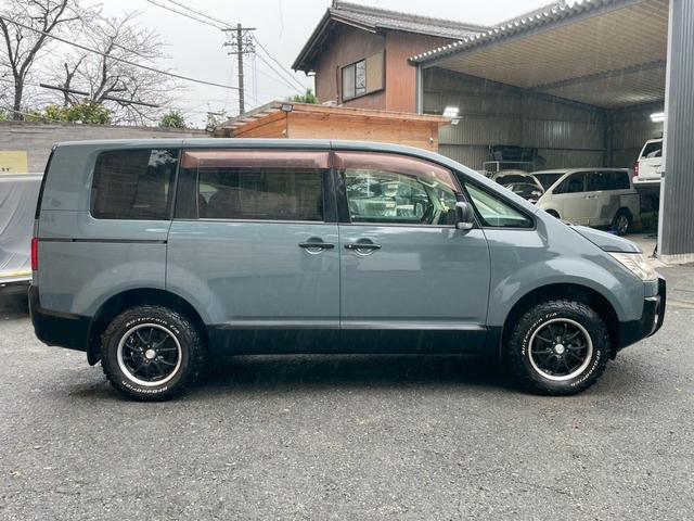 デリカD:5  全塗装(アンヴィル/マットブラック)10インチディスプレイオーディオ バックカメラ ETC バンパープロテクター 社外AW BFグッドリッチ クルコン 片側電動スライドドアドア スマートキー(8枚目)