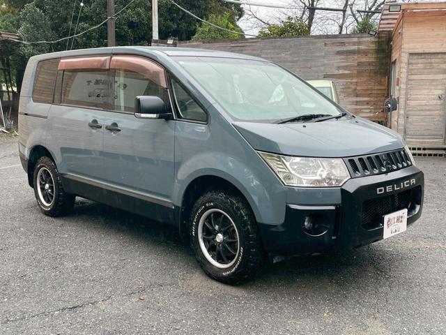 デリカD:5  全塗装(アンヴィル/マットブラック)10インチディスプレイオーディオ バックカメラ ETC バンパープロテクター 社外AW BFグッドリッチ クルコン 片側電動スライドドアドア スマートキー(9枚目)