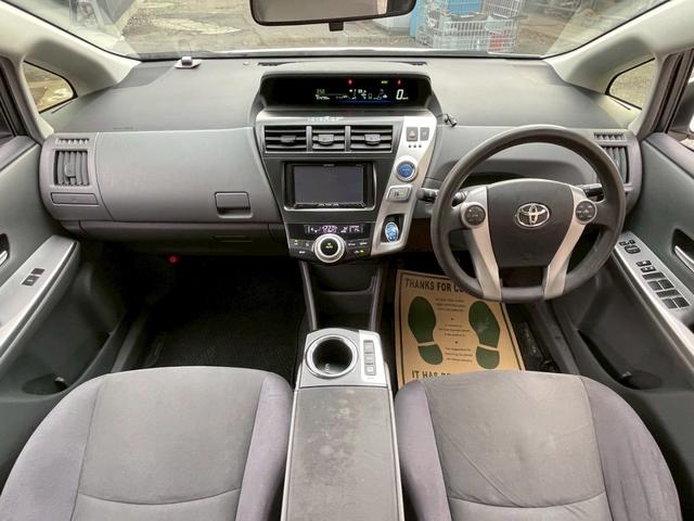 プリウスアルファ S ユーザー買取車 ナビ バックカメラ ETC 車検9年5月 プッシュスタート スマートキー フォグランプ(26枚目)