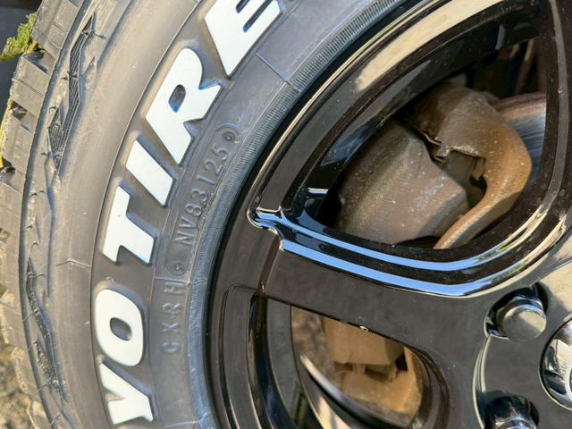 タウンエースバン GL 全塗装(カーキメタリック/ブラック)10インチディスバックカメラ プレイオーディオ 新品アルミ TOYOオープンカントリーセット リモコンミラー 前席PW 内装同色塗装サブスク動画(28枚目)