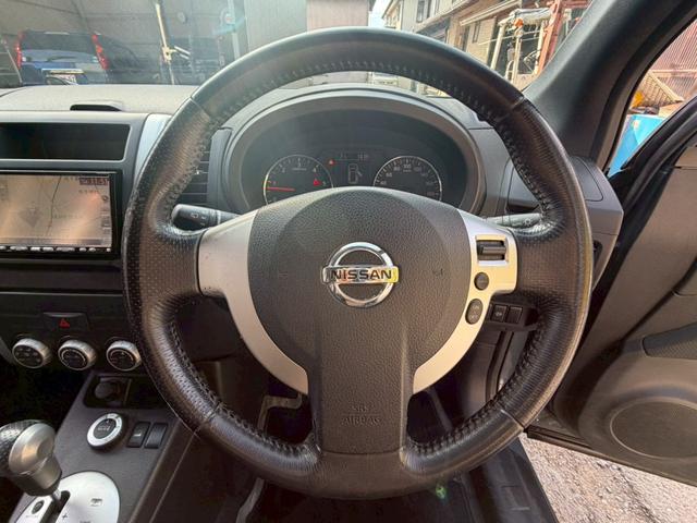 エクストレイル 20GT 全塗装(アンヴィル/ブラック)フルセグナビ Bluetooth Bカメラ ETC ヘッドライトインナーブラック スマートキー クルコン HID フォグランプ(36枚目)