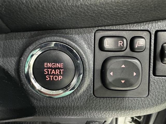 プッシュスタートでワンタッチ始動！