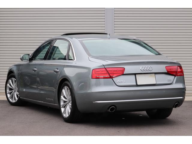 A8 L 4.2FSIクワトロ BANG&OLUFSEN/リアエンター/全席シートヒーター/ベンチレーター/パワーシート/ブラウンレザー/マッサージシート/アルカンターラルーフ/サンルーフ/LEDヘッドライト/純正ナビ(3枚目)