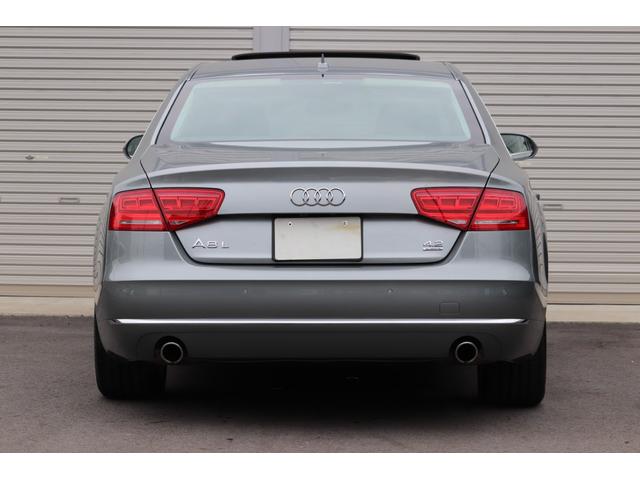 A8 L 4.2FSIクワトロ BANG&OLUFSEN/リアエンター/全席シートヒーター/ベンチレーター/パワーシート/ブラウンレザー/マッサージシート/アルカンターラルーフ/サンルーフ/LEDヘッドライト/純正ナビ(6枚目)