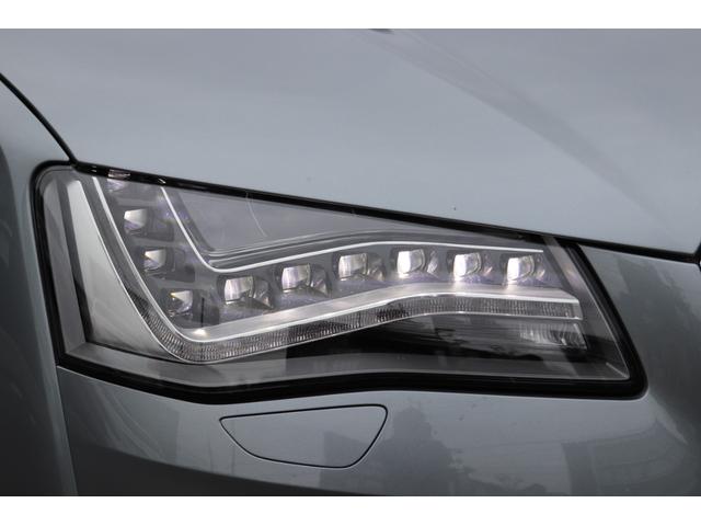 A8 L 4.2FSIクワトロ BANG&OLUFSEN/リアエンター/全席シートヒーター/ベンチレーター/パワーシート/ブラウンレザー/マッサージシート/アルカンターラルーフ/サンルーフ/LEDヘッドライト/純正ナビ(8枚目)