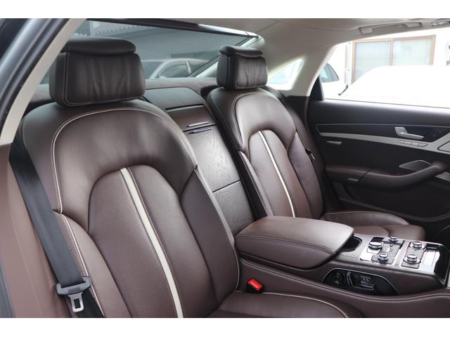 A8 L 4.2FSIクワトロ BANG&OLUFSEN/リアエンター/全席シートヒーター/ベンチレーター/パワーシート/ブラウンレザー/マッサージシート/アルカンターラルーフ/サンルーフ/LEDヘッドライト/純正ナビ(16枚目)