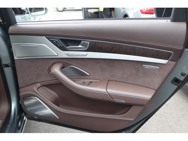 A8 L 4.2FSIクワトロ BANG&OLUFSEN/リアエンター/全席シートヒーター/ベンチレーター/パワーシート/ブラウンレザー/マッサージシート/アルカンターラルーフ/サンルーフ/LEDヘッドライト/純正ナビ(23枚目)