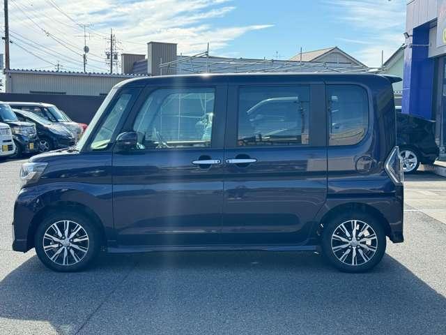 タント カスタムＸ　トップエディションリミテッドＳＡＩＩＩ　衝突軽減ブレーキ　フロントカメラ　サイドカメラ　障害物センサー　バックカメラ　シートヒーター　フルセグＴＶ　メモリーナビ　ＥＴＣ　Ｂｌｕｅｔｏｏｔｈ接続　ドラレコ　両側電動スライドドア　盗難防止装置（6枚目）