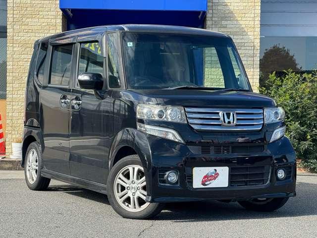 Ｎ－ＢＯＸカスタム Ｇ・Ｌパッケージ　メモリーナビ　バックカメラ　ＥＴＣ　横滑り防止装置　フルセグＴＶ　ドラレコ　片側電動スライドドア　キーレス　スマートキー　純正アルミホイール　盗難防止装置（3枚目）