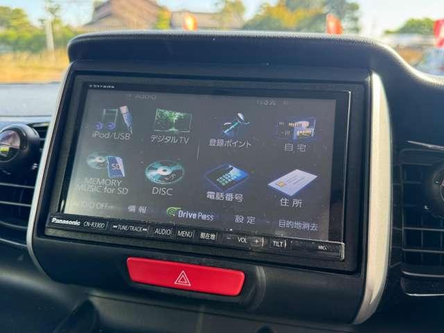 Ｎ－ＢＯＸカスタム Ｇ・Ｌパッケージ　メモリーナビ　バックカメラ　ＥＴＣ　横滑り防止装置　フルセグＴＶ　ドラレコ　片側電動スライドドア　キーレス　スマートキー　純正アルミホイール　盗難防止装置（18枚目）