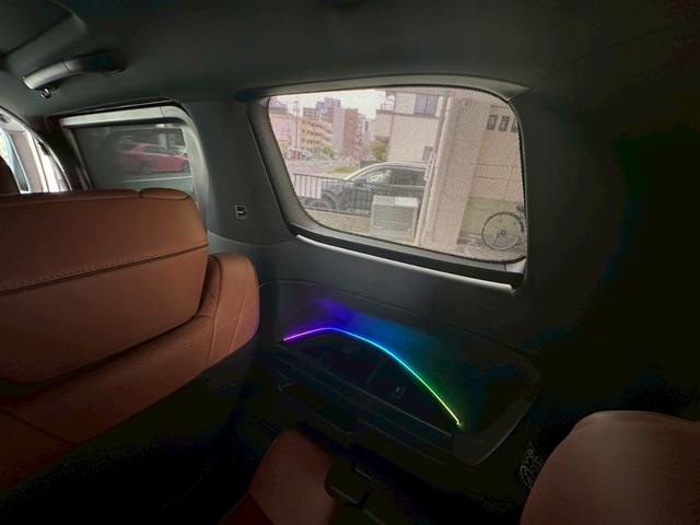 ヴェルファイアハイブリッド Ｚ　プレミア　モデリスタ／車高調／ＷＡＬＤ２１インチＡＷ／キャリパーカバー／社外ＬＥＤデイライト・社外アンビエントライト／フットイルミネーション／サンルーフ／フリップダウンモニター／寒冷地仕様／ブラウン内装（65枚目）