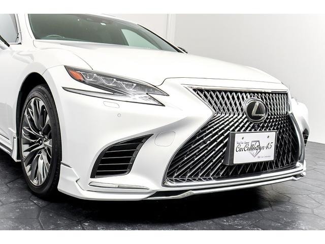ＬＳ ＬＳ５００　エグゼクティブ　Ｆ／Ｓ／Ｒモデリスタエアロ　ムーンルーフ　純正ＯＰ２０ＡＷ　デジタルインナーミラー　リアエンターテイメントシステム　ブラックレザーシート　全席ヒーター／クーラー　ブラインドスポット　３６０°カメラ（17枚目）