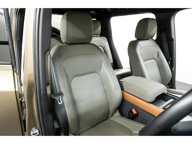 ディフェンダー 110S D300 正規D車 ワンオーナー 外装色:ゴンドワナストーン/純正マットプロテクション コールドクライメイトパッケージ LEDヘッドライト 純正20inAW 純正ナビ/全方位カメラ ACC レーンキープ(9枚目)