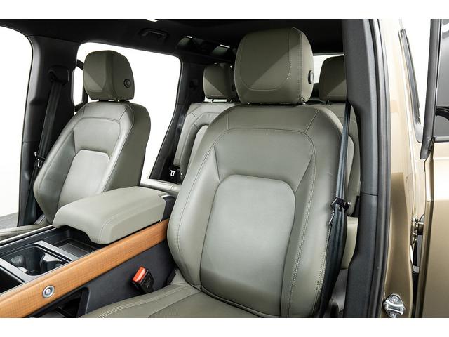 ディフェンダー 110S D300 正規D車 ワンオーナー 外装色:ゴンドワナストーン/純正マットプロテクション コールドクライメイトパッケージ LEDヘッドライト 純正20inAW 純正ナビ/全方位カメラ ACC レーンキープ(49枚目)