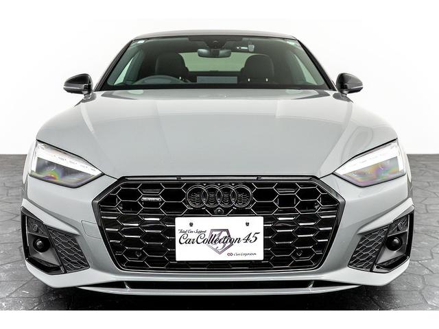 A5 45TFSIクワトロ Sライン 正規D車 ブラックスタイリングPKG パノラマサンルーフ マトリクスLEDライト グロスブラック純正19inAW ハーフレザーシート/シートヒーター 純正ナビ/全方位カメラ ヘッドアップディスプレイ(6枚目)