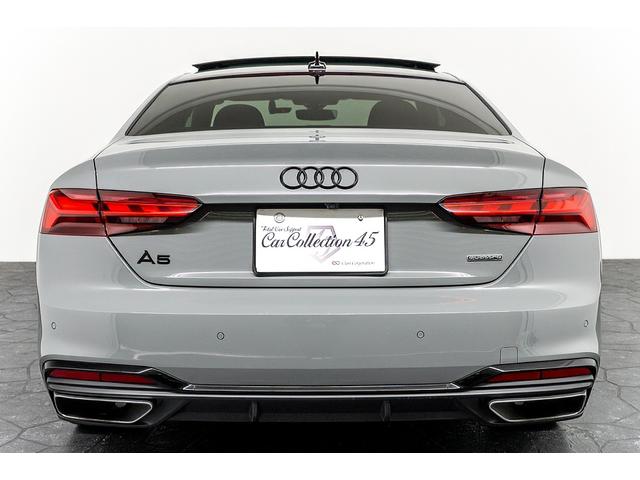 A5 45TFSIクワトロ Sライン 正規D車 ブラックスタイリングPKG パノラマサンルーフ マトリクスLEDライト グロスブラック純正19inAW ハーフレザーシート/シートヒーター 純正ナビ/全方位カメラ ヘッドアップディスプレイ(7枚目)