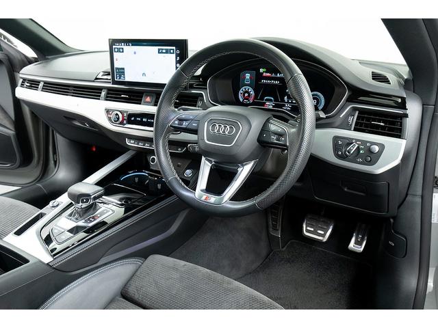 A5 45TFSIクワトロ Sライン 正規D車 ブラックスタイリングPKG パノラマサンルーフ マトリクスLEDライト グロスブラック純正19inAW ハーフレザーシート/シートヒーター 純正ナビ/全方位カメラ ヘッドアップディスプレイ(38枚目)