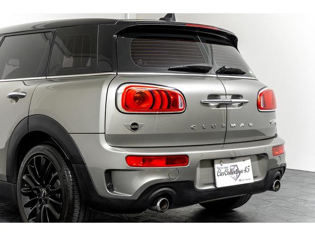 MINI クーパーS クラブマン 正規D車 ドライビングモード コンフォートアクセス スルーローディングシステム 純正17インチAW LEDヘッド 電格ミラー ブラック革調カバー カープレイ バックカメラ/クリアランスソナー ACC(30枚目)