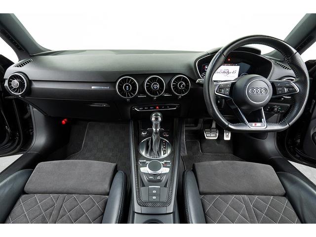 ＴＴクーペ ４０ＴＦＳＩ　Ｓラインパッケージ　正規Ｄ車　後期モデル　マトリクスＬＥＤヘッドライト　純正１８ｉｎＡＷ　ＭＭＩナビ／フルセグＴＶ／バーチャルコックピット／カープレイ　ブラックハーフレザーシート／ヒーター　クルーズコントロール（8枚目）