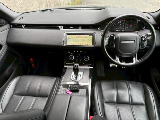 レンジローバーイヴォーク R-ダイナミック S ブラックレザーインテリア/Rダイナミック専用20インチアルミ/純正デジタルミラー/全方位カメラ/ブラックルーフ/インナーブラックLEDヘッドライト/パドルシフト(27枚目)