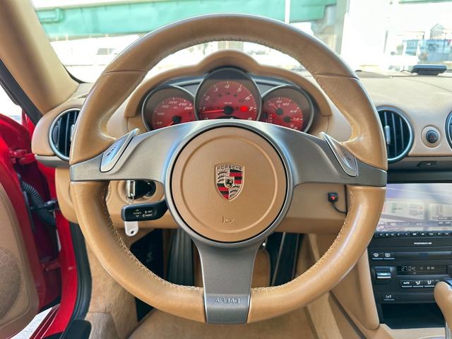 ケイマン ベースグレード 後期PDKモデル/左ハンドル/るくそーつベージュインテリア/レッドメーター/オートエアコンシステム/キセノンヘッドライト/純正ナビシステム/ETC(22枚目)
