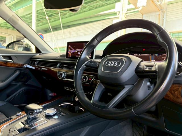 Ａ４アバント ２．０ＴＦＳＩクワトロ　４ＷＤ／ラグジュアリーパッケージ／ブラックレザー／アダプティブクルーズ／Ｂ＆Ｏ音響システム／レーダーセーフティ／マトリクスＬＥＤヘッドライト／バーチャルコックピット／シートヒーター／パワーバックドア（8枚目）