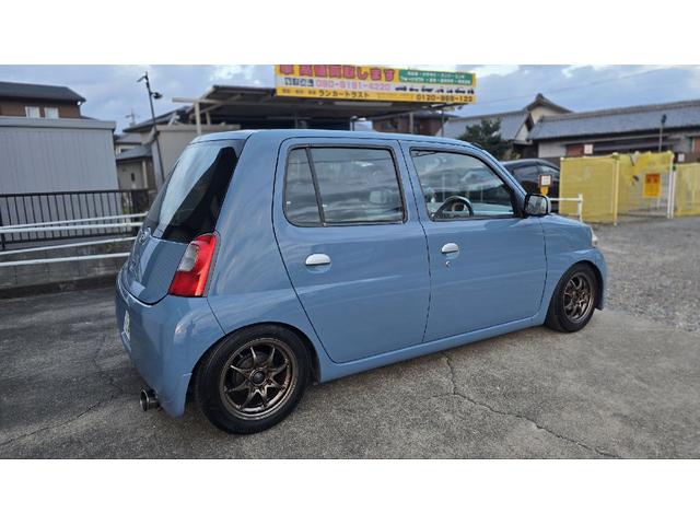 エッセ エコ フルセグTV 社外キーレス MT アルミホイール LEDライト ドラレコ 衝突安全ボディ エアコン パワーステアリング パワーウィンドウ NARDIハンドル 車高調 社外エアクリーナー 社外マフラ(14枚目)