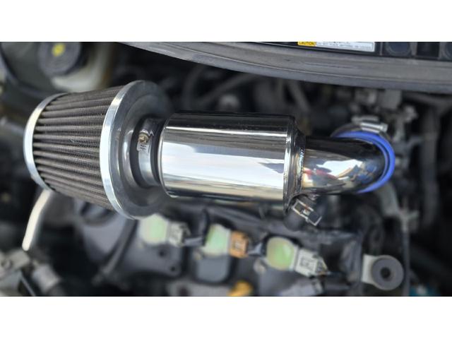 エッセ エコ フルセグTV 社外キーレス MT アルミホイール LEDライト ドラレコ 衝突安全ボディ エアコン パワーステアリング パワーウィンドウ NARDIハンドル 車高調 社外エアクリーナー 社外マフラ(49枚目)