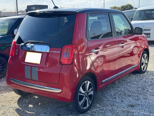 N-ONE プレミアム ツアラー・Lパッケージ バックカメラ/ターボ車/Bluetooth/TV ナビ/ツートン/パドルシフト/純正アルミホイール/ETC/プッシュスタート/スマートキー/フォグランプ/オートライト/オートエアコン/電動格納ミラー/(4枚目)