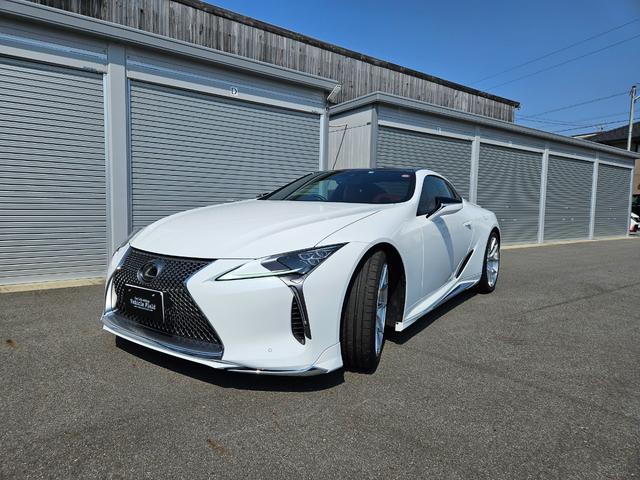 ＬＣ５００　Ｓパッケージ　モデリスタエアロ／モデリスタエアロ用オリジナルマフラー／Ｔｏｍｓアルミホイール／フルセグＴＶ／バックカメラ／スマートキー２個／ＥＴＣ／シートヒーター(6枚目)