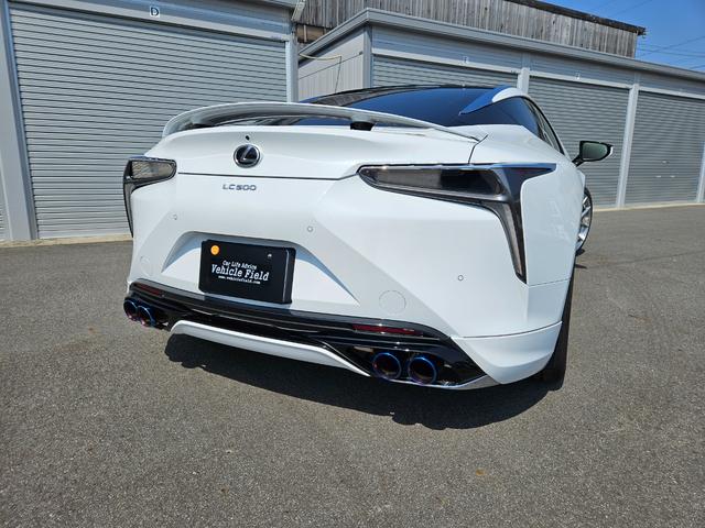 ＬＣ５００　Ｓパッケージ　モデリスタエアロ／モデリスタエアロ用オリジナルマフラー／Ｔｏｍｓアルミホイール／フルセグＴＶ／バックカメラ／スマートキー２個／ＥＴＣ／シートヒーター(37枚目)