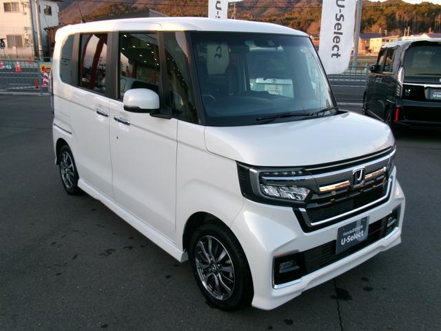 Ｎ－ＢＯＸカスタム Ｌ　両席電動スライドドア　Ｐソナー　禁煙　サイドエアバッグ　Ａストップ　シートヒータ　ベンチシート　キーフリーシステム　ＬＥＤライト　リアカメ　クルーズコントロール　ＡＣ　スマキー　ＥＴＣ　横滑り防止（6枚目）