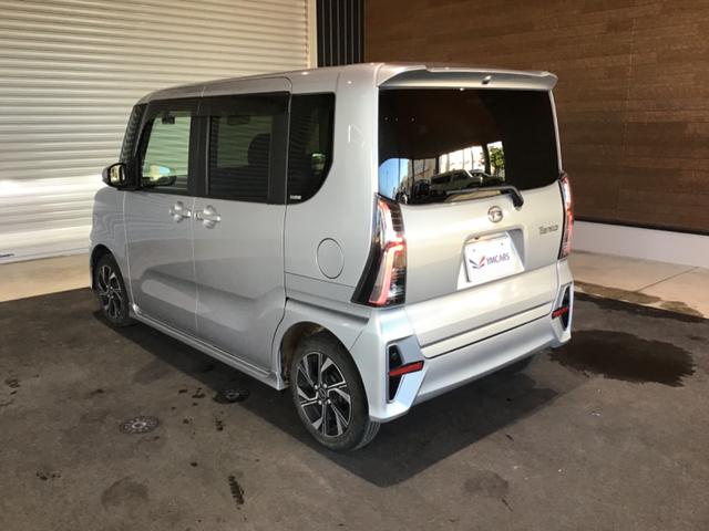 タント カスタムX 衝突軽減ブレーキ リアコーナーセンサー 車線逸脱防止 アイドリングストップ機能 盗難警報装置 フルフラット LED キーレスエントリー 前席シートヒーター オートLED スマキー エアコン パワステ(18枚目)