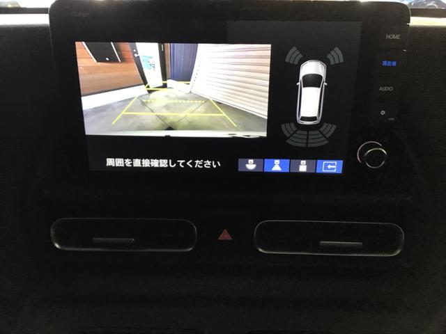 フリード ｅ：ＨＥＶエアー　ＥＸ　衝突軽減システム　ソナー　オートマチックハイビーム　横滑り防止装置　クルーズコントロール　サイドカーテンエアバック　リアクーラー　ＬＥＤランプ　レーンキープ　シートヒーター　キーレス　オートライト（55枚目）