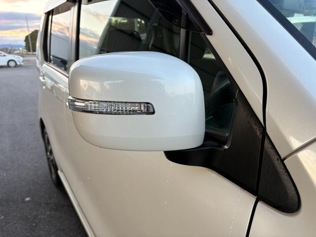 ワゴンRスティングレー T 車検8年6月・社外ナビ・地デジ・ETC・前後ドラレコ・HID・スマートキー・純正AW・禁煙車・本革巻きステアリング新品交換済み(15枚目)